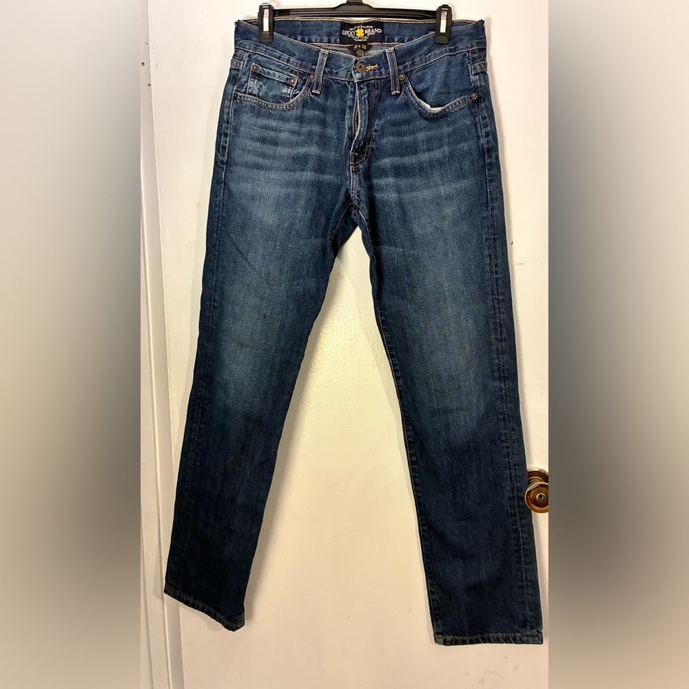 Lucky Brand Dark Blue Straight Jeans